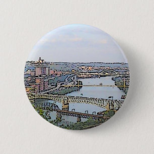 Badge Rond 5 Cm Ma ville