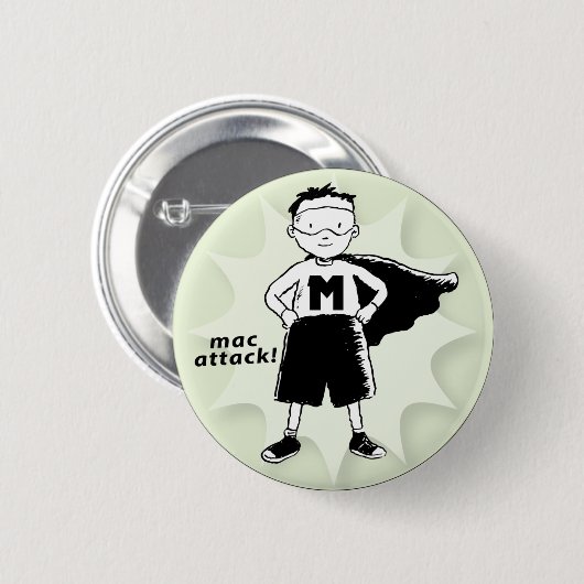 Badge Rond 5 Cm mac2 (Devant & derrière)