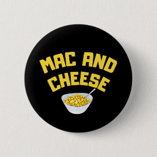 Badge Rond 5 Cm Mac Et Fromage  Macaroni Et Fromage