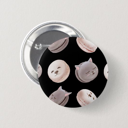Badge Rond 5 Cm Macaron (Devant & derrière)