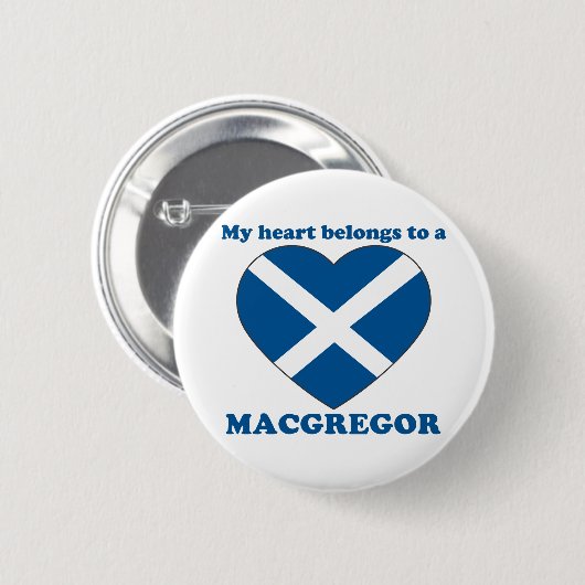 Badge Rond 5 Cm Macgregor (Devant & derrière)