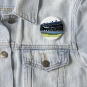 Badge Rond 5 Cm Machine à vapeur (En situation)