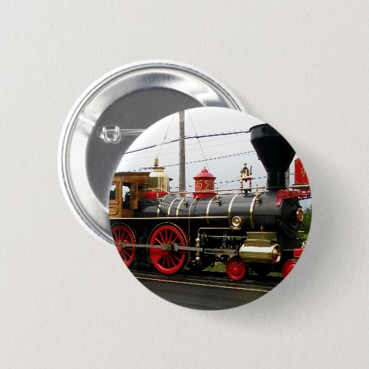 Badge Rond 5 Cm machine à vapeur du laviathon 63 (Devant & derrière)