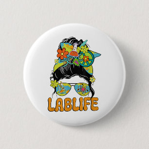 Badge Rond 5 Cm Machine De Mystère Des Femmes De Diagnostics Lab W