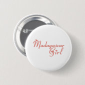 Badge Rond 5 Cm Madagascar (Devant & derrière)