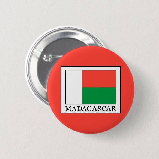 Badge Rond 5 Cm Madagascar (Devant & derrière)