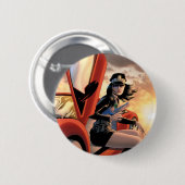 Badge Rond 5 Cm Madame Action Pin (Devant & derrière)