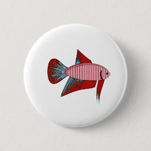 Badge Rond 5 Cm Madame Betta - Veiltail