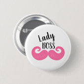 Badge Rond 5 Cm Madame Boss Inspiration (Devant & derrière)