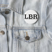 Badge Rond 5 Cm Madame Boss Revolution de LBR (En situation)