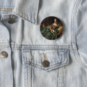 Badge Rond 5 Cm Madame de Pompadour (En situation)