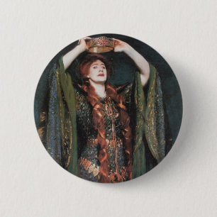 Badge Rond 5 Cm Madame Macbeth