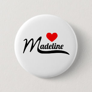 Badge Rond 5 Cm Madeline