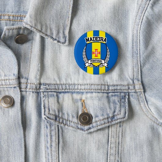 Badge Rond 5 Cm Madère (En situation)
