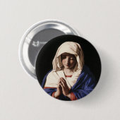 Badge Rond 5 Cm Madonna (Devant & derrière)