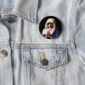 Badge Rond 5 Cm Madonna (En situation)