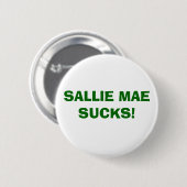 BADGE ROND 5 CM MAE DE SALLIE SUCE ! (Devant & derrière)