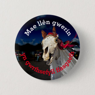 Badge Rond 5 Cm Mae llên gwerin yn gwrthsefyll ffasgaeth
