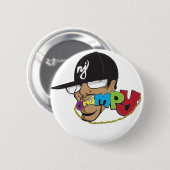 BADGE ROND 5 CM MAGASIN GRINCHEUX (Devant & derrière)