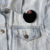 Badge Rond 5 Cm Magic 8 Ball ( Ajouter Votre Réponse) (En situation)