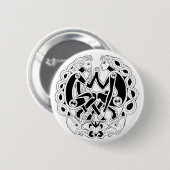 Badge Rond 5 Cm Magick - égalité (Devant & derrière)