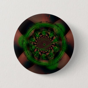 Badge Rond 5 Cm Magie