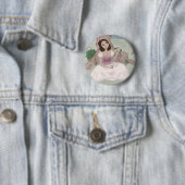 Badge Rond 5 Cm Magie blanche (En situation)