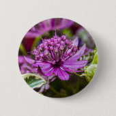 Badge Rond 5 Cm Magie exquise des fleurs #1 (Devant)