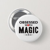 Badge Rond 5 Cm Magie hantée (Devant & derrière)