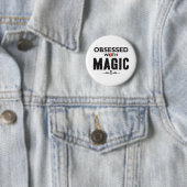 Badge Rond 5 Cm Magie hantée (En situation)