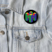 BADGE ROND 5 CM MAGIE MIZZLE (En situation)