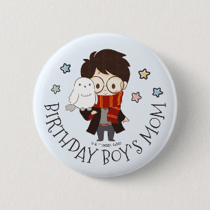 Badge Rond 5 Cm Magique HARRY POTTER™ et Hogwarts