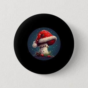 Badge Rond 5 Cm Magnifique Champagne De Noël Pour Garçons Et Fille