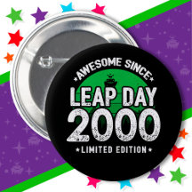 Magnifique depuis 2000 Leap Année Jour Février 29 