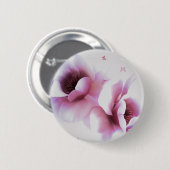 Badge Rond 5 Cm Magnolia (Devant & derrière)