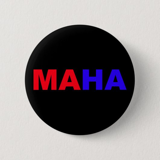 BADGE ROND 5 CM MAHA (Devant)