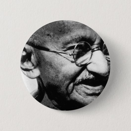 Badge Rond 5 Cm Mahatma (Devant)
