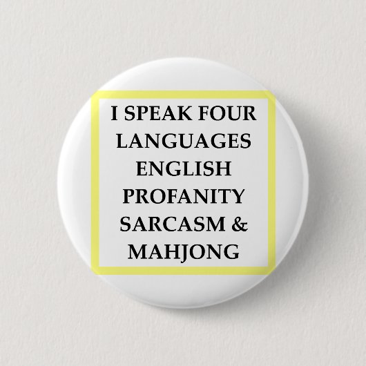 BADGE ROND 5 CM MAHJONG (Devant)