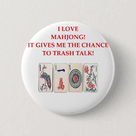 BADGE ROND 5 CM MAHJONG (Devant)