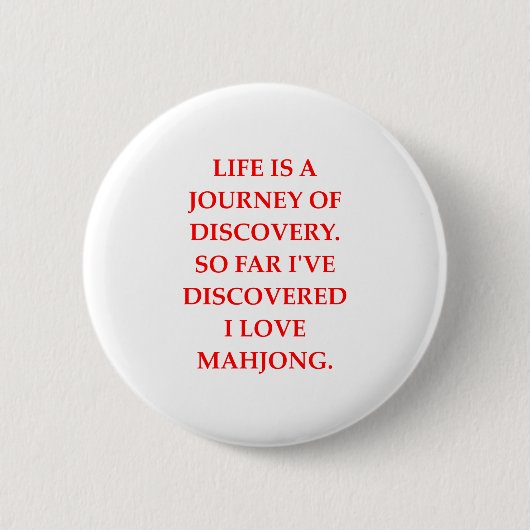 BADGE ROND 5 CM MAHJONG (Devant)