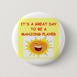 BADGE ROND 5 CM MAHJONG