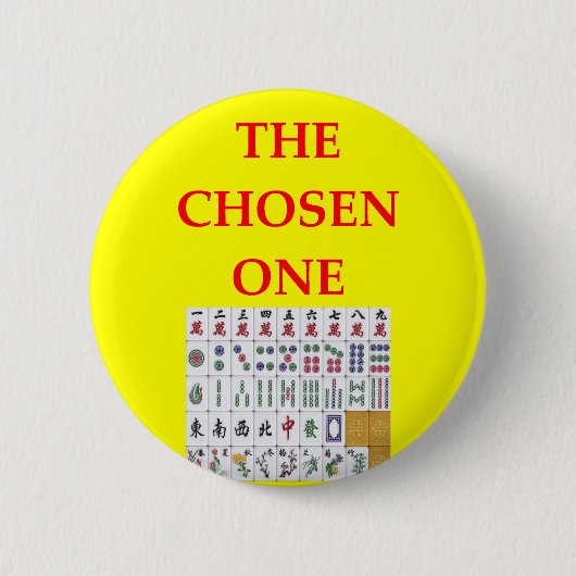 BADGE ROND 5 CM MAHJONG (Devant)