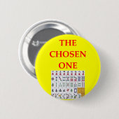 BADGE ROND 5 CM MAHJONG (Devant & derrière)
