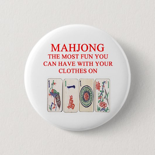 BADGE ROND 5 CM MAHJONG (Devant)