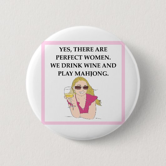 BADGE ROND 5 CM MAHJONG (Devant)
