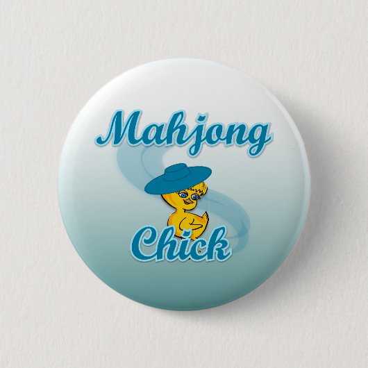 Badge Rond 5 Cm Mahjong chick #3 (Devant)
