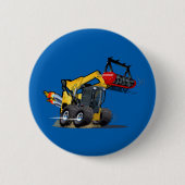 Badge Rond 5 Cm Mailleur de dessin (Devant)