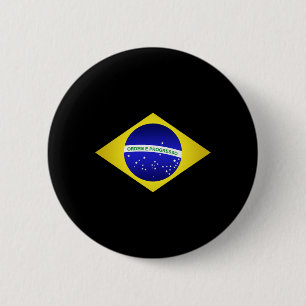 Badge Rond 5 Cm Maillot Brésil Football Brésilien Football Brésili