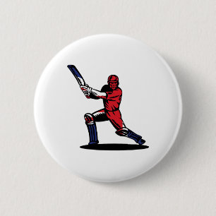 Badge Rond 5 Cm Maillot de cricket d'Angleterre
