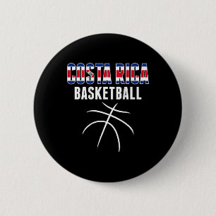 Badge Rond 5 Cm Maillot de fans de Costa Rica Sketll - Sport costa